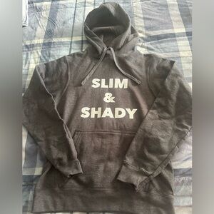 NWOT Women’s EMINEM “Slim Shady”  hooded sweatshirt. Size small.